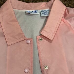 Blair Light Pink and White Jacket
